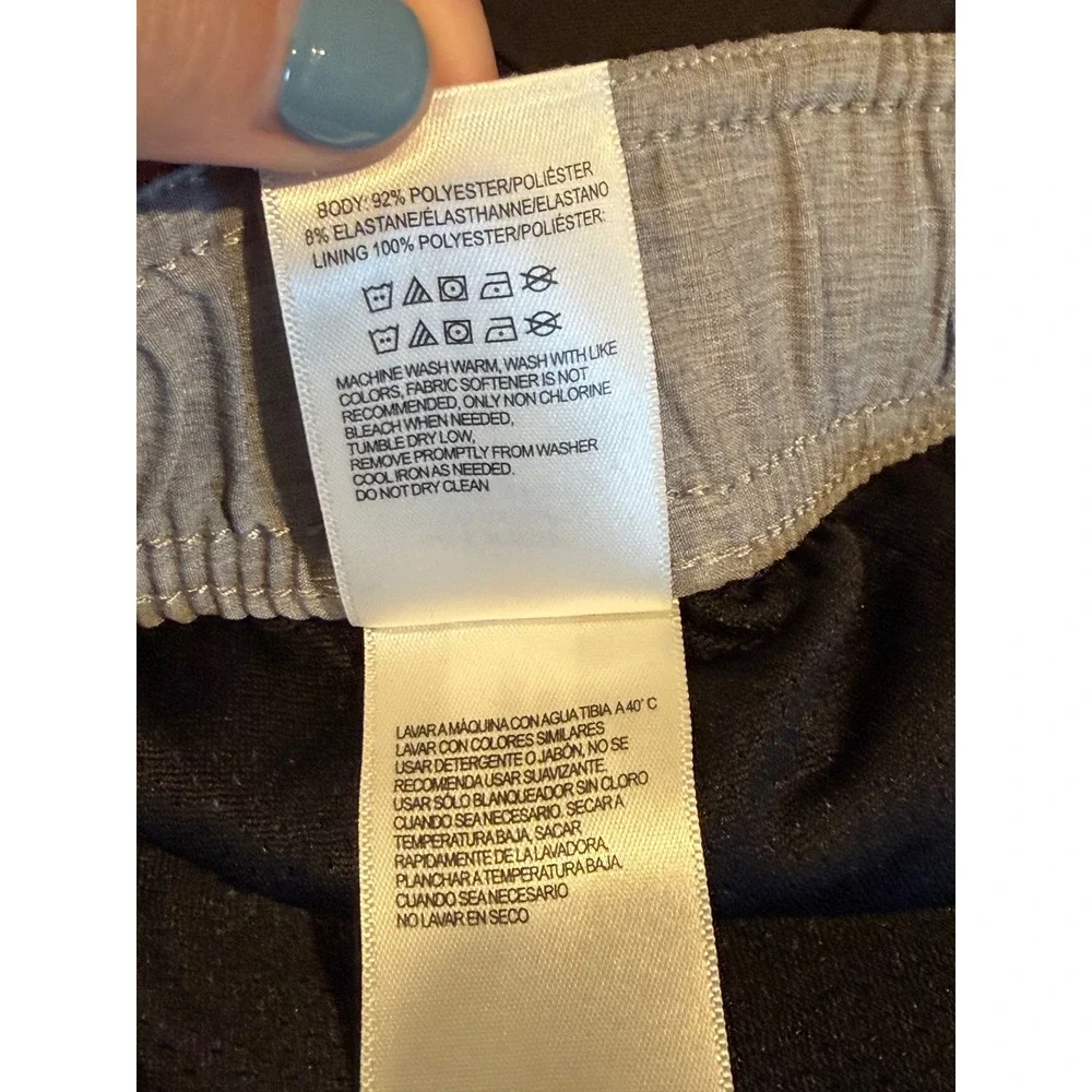 NWT Nautica Mens Swim Trunks XXL Gray Blue Colorblock Summer Beachwear Surf